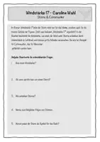 Vorschau - Arbeitsblätter - RSAP 26/27 Pflichtlektüre "Windstärke 17" Hintergrundrecherche - Seite 1