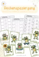 Vorschau - Arbeitsblätter - Rechenspaziergang - Schriftliche Addition & Subtraktion - Deckblatt