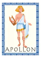 Vorschau - Arbeitsblätter - Griechische Götter Steckbrief - Apollon - Seite 2