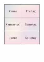Vorschau - Spiele - Merk es dir / Hafıza Oyunu - Günler, Aylar ve Mevsimler - DE/ TR - Seite 3