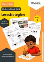 Vorschau - Arbeitsblätter - Materialsammlung: Lesestrategien anwenden und Sachtexte verstehen - Deckblatt
