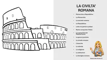 anteprima - Materiale di supporto/inclusione - Civiltà Romana parte I Scuola Primaria Classe 5 - Pagina 1