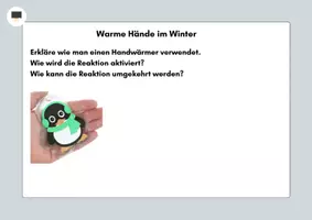Vorschau - Arbeitsblätter - Schülerexperiment: die exotherme und endotherme Reaktion - Seite 1