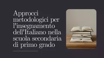 anteprima - Materiale di supporto/inclusione - Approcci metodologici per l'insegnamento dell'Italiano - Pagina 1