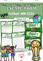 Vorschau - Arbeitsblätter - Fußball WM 2026 - Deckblatt