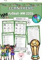 Vorschau - Arbeitsblätter - Fußball WM 2026 - Deckblatt