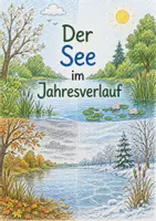 Vorschau - Arbeitsblätter - Ökologie: Ökosystem See im Jahresverlauf mit Lösungen - Deckblatt
