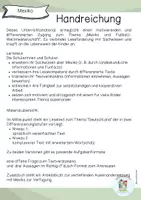 Vorschau - Arbeitsblätter - Fußball WM 2026 Mexiko / Arbeitsblatt / Lesetext / Basteln - Seite 1