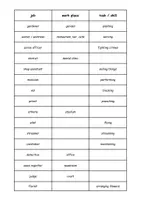 Vorschau - Arbeitsblätter - Jobs (Übersicht) - Seite 1