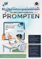 Vorschau - Arbeitsblätter - KI-Assistenzen für die Übersetzung prompten - Deckblatt