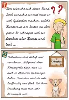 Vorschau - Arbeitsblätter - Schreibschrift (LA): Abschreibkartei Hunde / Hunderassen - Seite 1