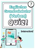 Vorschau - Test - Englisches Grundvokabular (Verben) Quiz 7 - Deckblatt