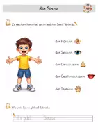 Vorschau - Arbeitsblätter - Profi-Heft Sinne Sachunterricht - Seite 2