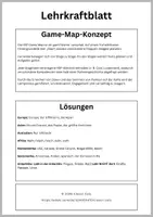 Vorschau - Spiele - Die Kontinente! Digitale Game Map | Leseverständnis 3./4. Klasse - Seite 1