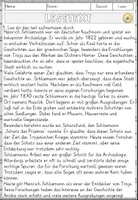 Vorschau - Arbeitsblätter - Heinrich Schliemann entdeckt Troja - Lesen und Verstehen Arbeitsblätter mit Lesetext, Fragen - Seite 2