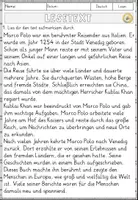 Vorschau - Arbeitsblätter - Marco Polo auf Reisen - Lesen und Verstehen Arbeitsblätter mit Lesetext, Fragen - Seite 2