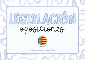 Vista previa - Refuerzo / NEE / Materiales de apoyo - Legislación CV y CLM @albaenelaula @elrincondeanndrea - página 2