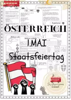 Vorschau - Arbeitsblätter - 1. Mai Staatsfeiertag- Tag der Arbeit - Deckblatt
