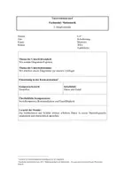 Vorschau - Stundenentwürfe - Unterrichtsentwurf "Diagramm erstellen" 3. Klasse - Deckblatt