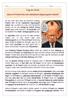 Vorschau - Arbeitsblätter - Warum ist Friedrich Merz der unbeliebteste Regierungschef weltweit? – Eine Analyse der Umfrageergebnisse und sieben Gründe für seine Unbeliebtheit - Seite 1