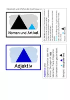 Vorschau - Fördermaterial/Inklusion - Symbol und Wort - Wortartentraining (neutrales Design) - Seite 2