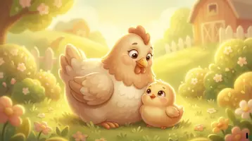 Aperçu - Préparation de séance / Séance complète - Kamishibai – Le petit poussin retrouve sa maman - Page 1