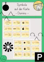 Vorschau - Spiele - Kartenkunde Symbole Domino - Deckblatt