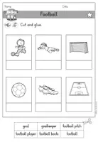 Vorschau - Arbeitsblätter - Football Fußball Soccer Arbeitsblatt differenziert - Englisch - Seite 2