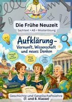 Vorschau - Arbeitsblätter - Aufklärung | Geschichte Klasse 7/8 - Deckblatt