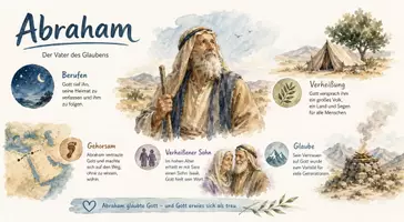 Vorschau - Arbeitsblätter - Arbeitsblätter zum Thema "Abraham" + Lösung & MP3 + Mindmap + Infografiken - Seite 3
