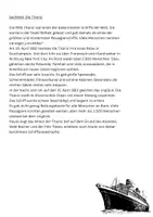 Vorschau - Arbeitsblätter - Sachtext - Die Titanic für Klasse 5 - Seite 1