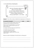 Vorschau - Arbeitsblätter - Lernen lernen - So lerne ich richtig. Ein Arbeitsheft. - Seite 1