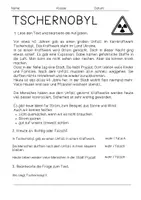 Vorschau - Mal- und Bastelvorlagen - Tschernobyl / Lesetext / Sekundarstufe / Grundschule - Seite 2