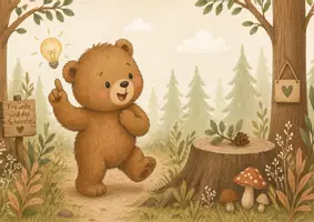 Vorschau - Bildkarten - Kamishibai Kita: Der kleine Bär sucht eine Umarmung 🐻 | Mitmachgeschichte, Bilder & Reim | Gefühle & Empathie Kindergarten - Seite 2