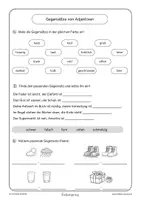 Vorschau - Stundenentwürfe - Adjektive Paket | Offener Unterricht | Freiarbeit - Seite 3