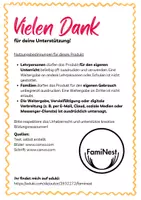 Vorschau - Fördermaterial/Inklusion - Kostenloses Merkblatt Nomen (Substantive) Grundschule - Seite 1