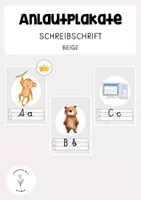 Vorschau - Poster - Materialpaket - Anlautplakat beige - Seite 1