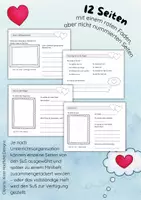 Vorschau - Stundenentwürfe - Vatertag – Miniheft Deutsch Grundschule (Klasse 1–4) | Arbeitsblätter & Bastelvorlage - zweifach differenziert - Seite 1