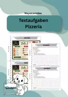 Vorschau - Arbeitsblätter - Sachaufgaben ab Kl. 3 - (Arbeitsheft+Lösung) - Deckblatt