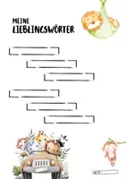 Vorschau - Arbeitsblätter - Sprache 15 Vorlagen für Sprachförderung & Portfolio - Seite 3
