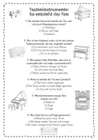 Vorschau - Arbeitsblätter - Tasteninstrumente Musik – Mini-Wissen, Quiz & Rätsel - Seite 3