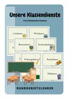 Vorschau - Bildkarten - Klassendienste - Deckblatt