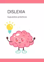 Vista previa - Refuerzo / NEE / Materiales de apoyo - Supuestos prácticos para identificar la dislexia. - Portada