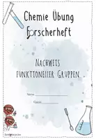 Vorschau - Stundenentwürfe - Nachweise funktioneller Gruppen | Chemie Übung | Klassen 9 & 10 | Forscherheft & Infotexte | sofort einsetzbares Materialpaket - Seite 3