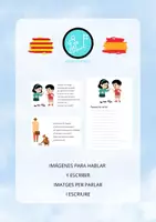 Vista previa - Refuerzo / NEE / Materiales de apoyo - IMATGES/IMÁGENES. PARLAR I ESCRIURE/HABLAR Y ESCRIBIR - Portada