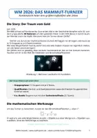 Vorschau - Arbeitsblätter - WM 2026 Das Mammut-Turnier – Den Spielplan knacken - Deckblatt