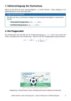 Vorschau - Arbeitsblätter - WM2026: Die perfekte Flugbahn – So triffst du wie ein Profi - Seite 1