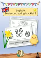 Vorschau - Arbeitsblätter - Easter and spring booklet 2: Kleines Übungsheft Englisch Grundschule - Deckblatt