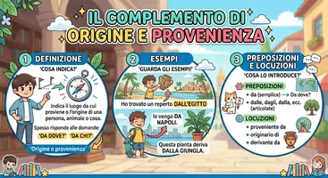 anteprima - Schede informative - I complemento di origine/provenienza e di allontanamento/separazione - Pagina 1