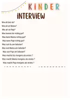 Vorschau - Arbeitsblätter - Kinderinterview - Seite 2